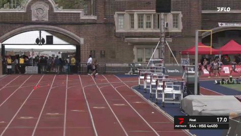High School Girls' 4x400m Relay Northern Delaware, Prelims 1