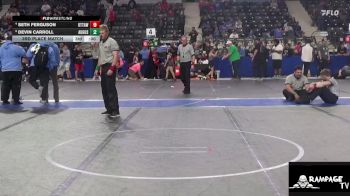 80 lbs Cons. Round 2 - Luke Wanklyn, Clay County vs Rudy Washburn, Hays WC