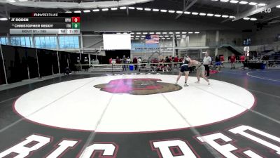 165 lbs Champ. Round 2 - Christopher Reddy, Ithaca vs Jt Roden, Springfield