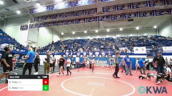 67 lbs Semifinal - Robert Frey, Norman Grappling Club vs Cooper Ross, Tonkawa Takedown Club