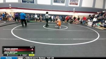 132 lbs Round 3 - Wilkes Hawkins, St. Thomas Catholic vs Jeryn Bertram, Conroe Grand Oaks