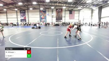 119 lbs Semifinal - Mason Milsaps, TX vs Zac Scott, KY