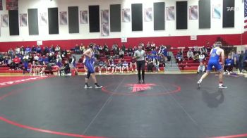 215 lbs Champ. Round 1 - Jalen Haugen, Dike-New Hartford vs Garrett Vobr, Crestwood, Cresco