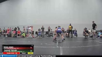 155 lbs Round 1 (4 Team) - Ryan Jones, Southern Wolves Blue vs Thomas Taylor, Raleigh Area Wrestling Tenacious