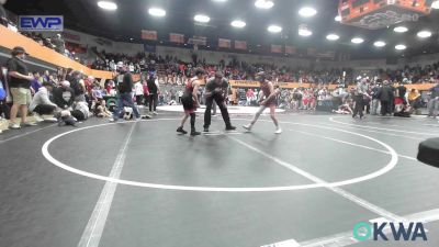 80 lbs Rr Rnd 4 - Beau Ferrell, Weatherford Youth Wrestling vs Clay Bach, Weatherford Youth Wrestling