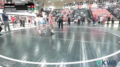 73 lbs Rr Rnd 3 - Drake Lear, Fort Gibson Youth Wrestling vs Parker Mabe, Vian Wrestling Club