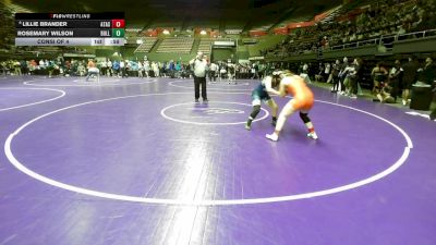 155 lbs Consi Of 4 - Lillie Brander, Atascadero vs Rosemary Wilson, Bullard