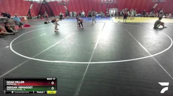 113 lbs Round 3 (16 Team) - Noah Miller, Reedsburg vs Deegan Armagost, Wisconsin Rapids