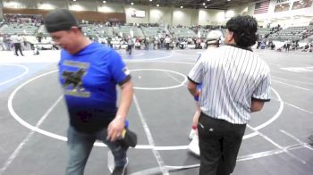 116 lbs Consolation - Lincoln Bastian, Idaho Gold vs Chance Tetens, Roseburg Mat Club