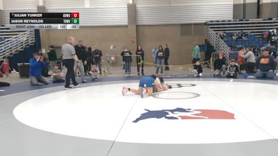 105 lbs Semis - Julian Yunker, Carmel USA Wrestling Club vs Jason Reynolds, Team Smyrna Wrestling Club