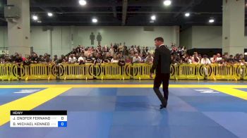 JOSIAH ONOFER FERNANDEZ vs BRAYDEN MICHAEL KENNEDY 2024 American National IBJJF Jiu-Jitsu Championship