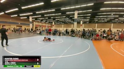 78 lbs Semifinal - Ezra Criss, Spartan Mat Club vs Hunter Dong, Gracie Barra Westchase Wrestling Club