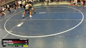 125 lbs Cons. Round 1 - Nolan Parson, WESTLAKE vs Osman Oros, Delta Wrestling Club