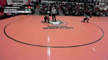190 lbs Champ. Round 2 - Bryan Martinez, Wheaton (ST. FRANCIS) vs Daniel Bourbulas, Normal (COMMUNITY)