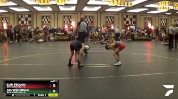 78 lbs Cons. Round 2 - Liam Fecanin, Elite Wrestling vs Santino Edgar, Elite Wrestling