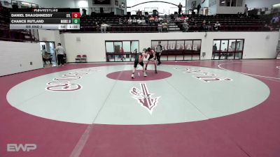 106-113 lbs Rr Rnd 2 - Daniel Shaughnessy, Stilwell vs Chance Rutland, Morris JH/HS Wrestling