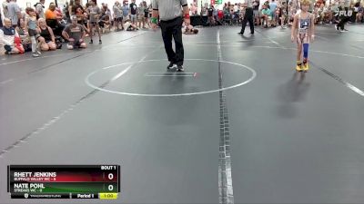 48 lbs Round 1 (6 Team) - Rhett Jenkins, Buffalo Valley WC vs Nate Pohl, Streaks WC