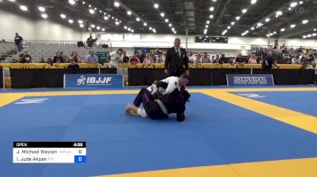 Jered Michael Wayland vs Ime Jude Akpan 2024 World Masters IBJJF Jiu-Jitsu Championship