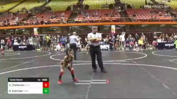 40 lbs Consolation - Chase Chelewski, Colorado Outlaws vs Gage Encinias, Pomona Elite