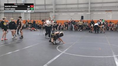 88 lbs Round 2 (6 Team) - Hunter Turner, Brecksville vs Yusuf Mirza, Florida Scorpions