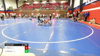 144 lbs Consi Of 8 #2 - Turbo Patton, Coweta vs Joseph Ketcher, Pryor Tigers Wrestling