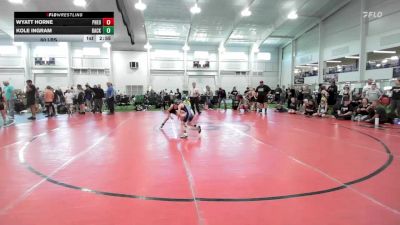 60 lbs Consi Of 4 - Wyatt Horne, Pheonix Wrestling-EL vs Kole Ingram, Backbone WC-EL