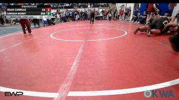 Rr Rnd 1 - Izaak Carrillo, Grove Takedown Club vs Linkoln Mosby, Wyandotte Youth Wrestling