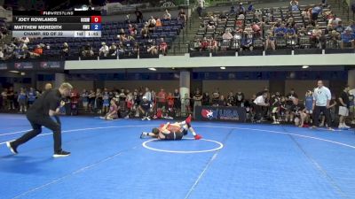 92 lbs Champ. Rd Of 32 - Joey Rowlands, Ohio Crazy Goats Wrestling vs Matthew Meredith, Raw Wrestling Club