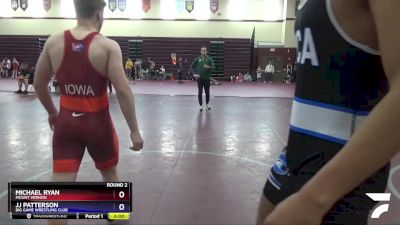 Junior-6 lbs Round 2 - Michael Ryan, Mount Vernon vs Jj Patterson, Big Game Wrestling Club