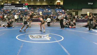 157 lbs Round Of 32 - Luke Knox, PA vs Lorenzo Alston, NC
