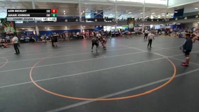 250 lbs Champ. Round 1 - Jakari Johnson, Eagles Wrestling Club vs Adin Beckley, Unattached