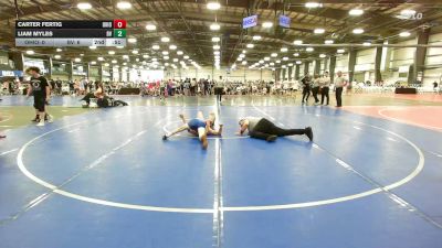 138 lbs Rr Rnd 1 - Kayir Brown, Ohio Titan Green - HSB vs Ryder Borich, Buffalo Valley Black - HSB