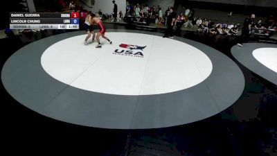 138 lbs Daniel Guerra, SDIKWA - San Diego-Imperial Kids Wrestling Association vs Lincoln Chung, LAWA - Los Angles Wrestling Association