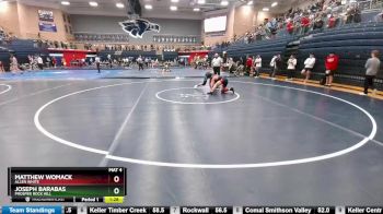 144 lbs Round 3 - Joseph Barabas, Prosper Rock Hill vs Matthew Womack, Allen White