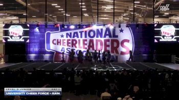 University Cheer Force - Rain [2026 L3 Junior Day 1] 2026 NCA Roseville Showdown