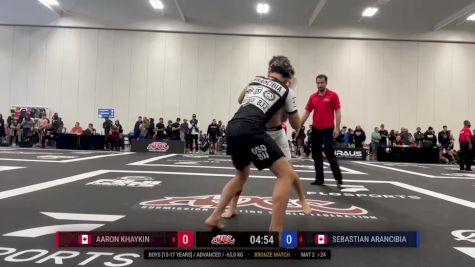 Aaron Khaykin vs Sebastian Arancibia 2024 ADCC Niagara Open