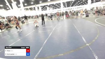 136 lbs Consolation - Hailey Worden, Gold Rush Wrestling vs Kenadee Schoonover, The Valley Vipers