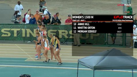 Women's 1500m, Heat 1
