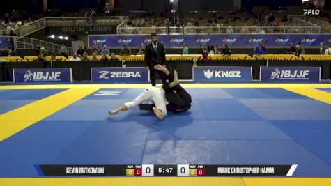 Mark Christopher Hamm vs Kevin Rutkowski 2026 Pan Jiu Jitsu IBJJF Championship