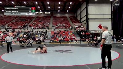 184 lbs Cons. Round 3 - Henry Martin, Ouachita Baptist vs Tristan Staat, Drury