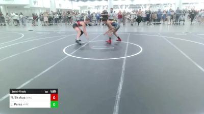 144 lbs Semifinal - Niko Birakos, Oakdale, Wrestling vs Jose Perez, Hyperbolic WC