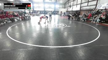 132 lbs Round 4 (8 Team) - Brevan Miller, Juab vs Logan Gunderson, Bear River