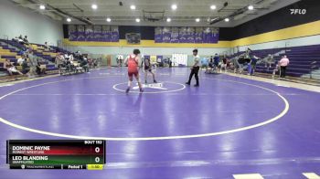 138 lbs Cons. Round 2 - Leo Blanding, Unaffiliated vs Dominic Payne, MoWest Wrestling