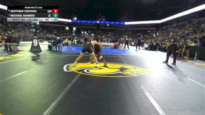 144 lbs Round Of 16 - Matthew Centeno, Esperanza (SS) vs Michael Romero, St. John Bosco (SS)