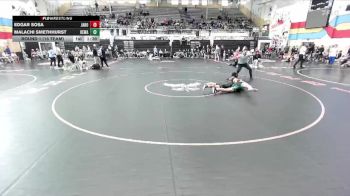 138 lbs Round 1 (16 Team) - Malachi Smethhurst, Kelly Walsh vs Edgar Sosa, Jackson Hole