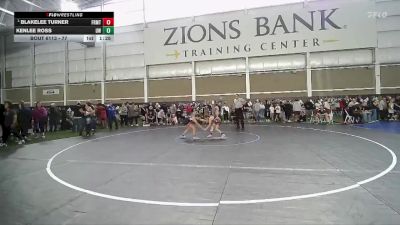 77 lbs 1st Place Match - Blakelee Turner, Stallions Wrestling Club vs Kenlee Ross, Uintah Wrestling