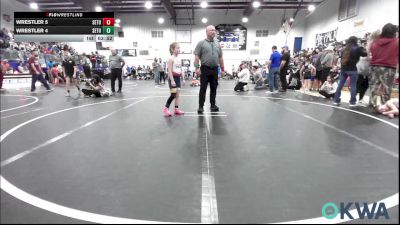 100 lbs Rr Rnd 3 - Zariah Meely, Carl Albert vs Camryn VanSyckle, Bridge Creek Youth Wrestling