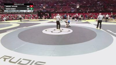 106 lbs Champ. Rd Of 16 - Reed Hamey, W.S. Northwestern vs Brody Taylor, Covington