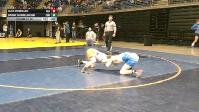 110 lbs Round Of 32 - Jack Dressler, Nazareth vs Brent Hurrelbrink, Cranberry