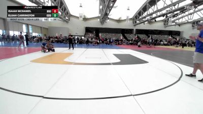 140-H lbs Semifinal - Isaiah McDaniel, MetroWest United vs Elijah Carrington, Kellenberg